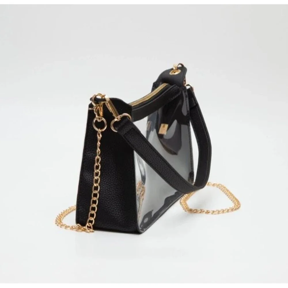 Unbranded clear satchel